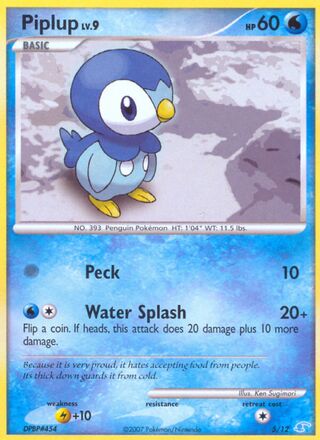 Piplup (DP Trainer Kit (Manaphy) 5/12)