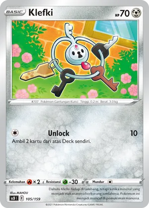 Klefki (Strength V Starter Deck 105/159)