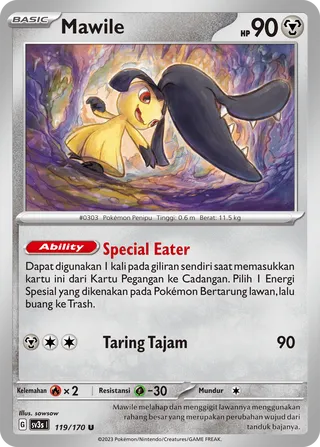 Mawile (Black Shine 119/170)
