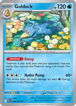 Golduck (Ascended Heroes 040/217)
