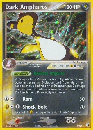 Dark Ampharos (EX Team Rocket Returns 2/109)