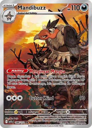 Mandibuzz (Black & White 286/172)