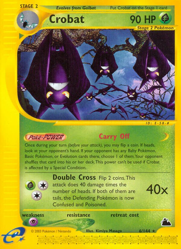 6/144 Crobat SK Rare