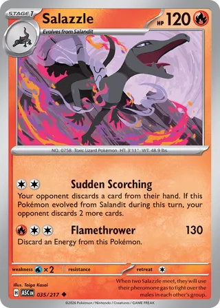 Salazzle (Ascended Heroes 035/217)