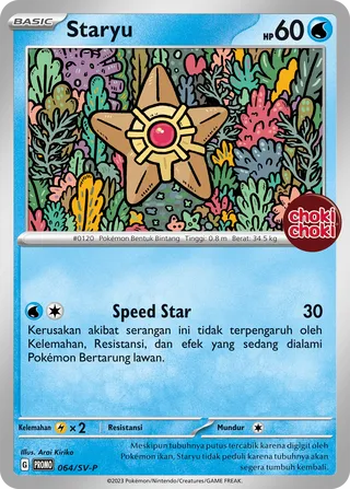 Staryu (Scarlet & Violet Promos 064/SV-P)