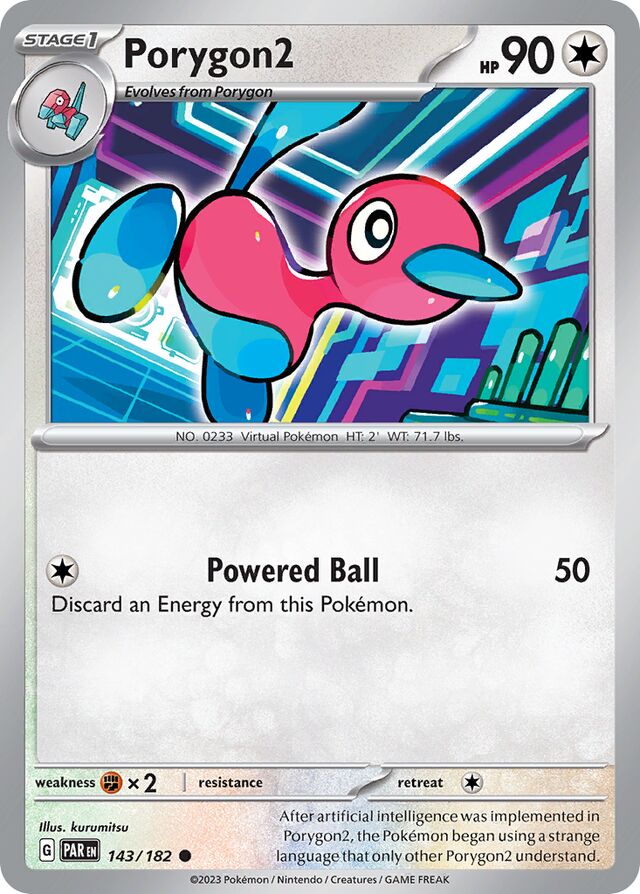 Porygon2 Paradox Rift 143/182 Common