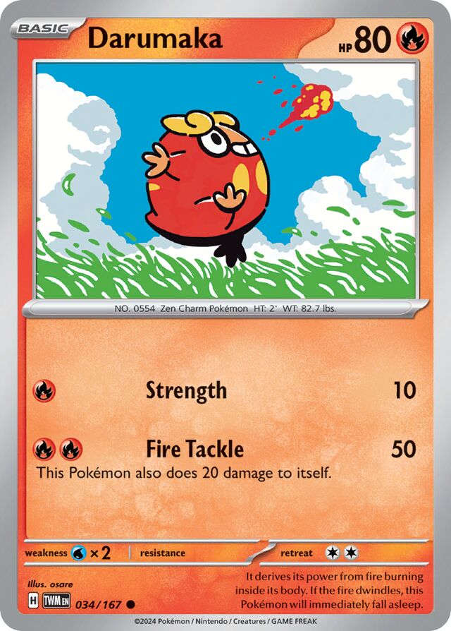 034/167 Darumaka TWM Common