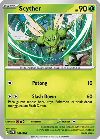 Scyther (Scizor ex Tactics Deck 001/018)