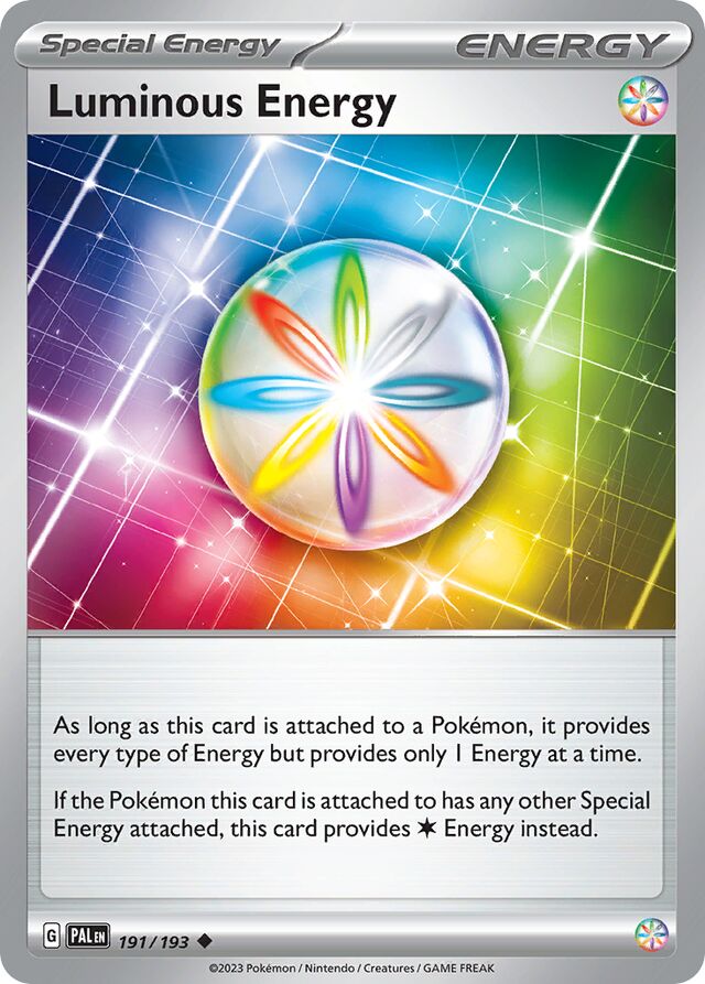 Luminous Energy Paldea Evolved 191/193 Uncommon