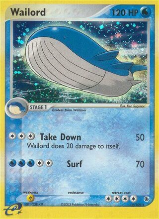 Wailord (EX Ruby & Sapphire 14/109)