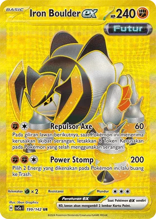 Iron Boulder ex (Ace Paradox 199/142)