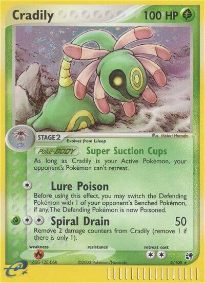3/100 Cradily SS Rare Holo