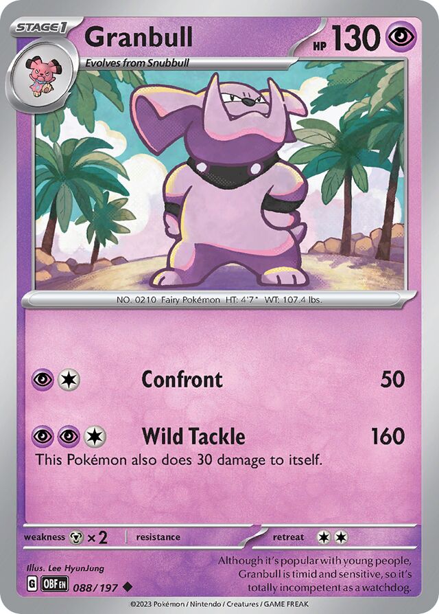 088/197 Granbull OBF Uncommon