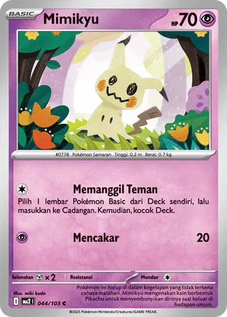 Mimikyu (Blue Blaze 044/103)