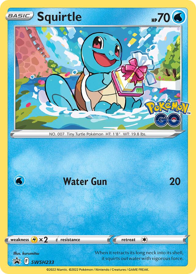 SWSH233 Squirtle SSP PROMO
