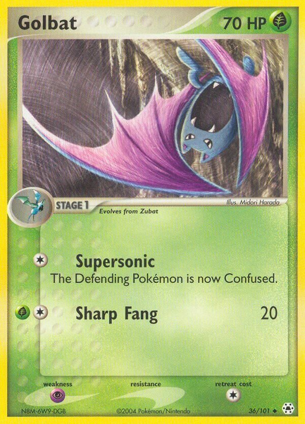 36/101 Golbat HL Uncommon
