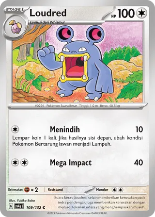 Loudred (Paradox Encounters 109/132)