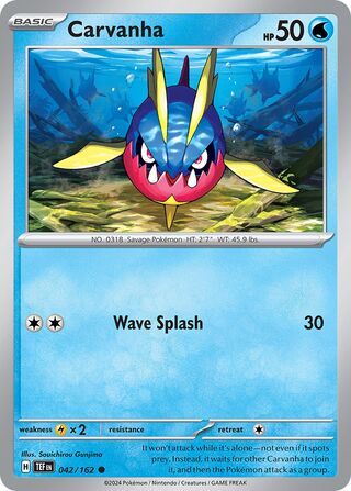 Carvanha (Temporal Forces 042/162)