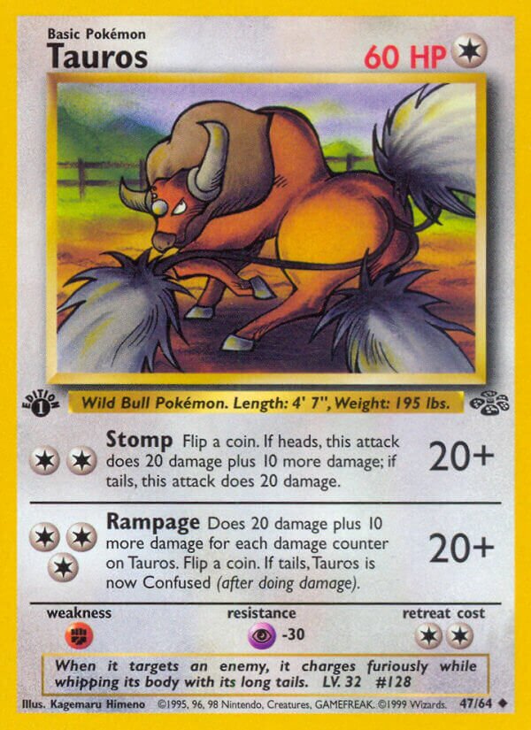 Tauros Jungle 47/64 Uncommon