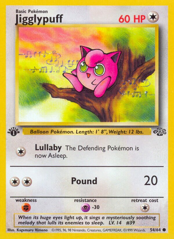 Jigglypuff Jungle 54/64 Common
