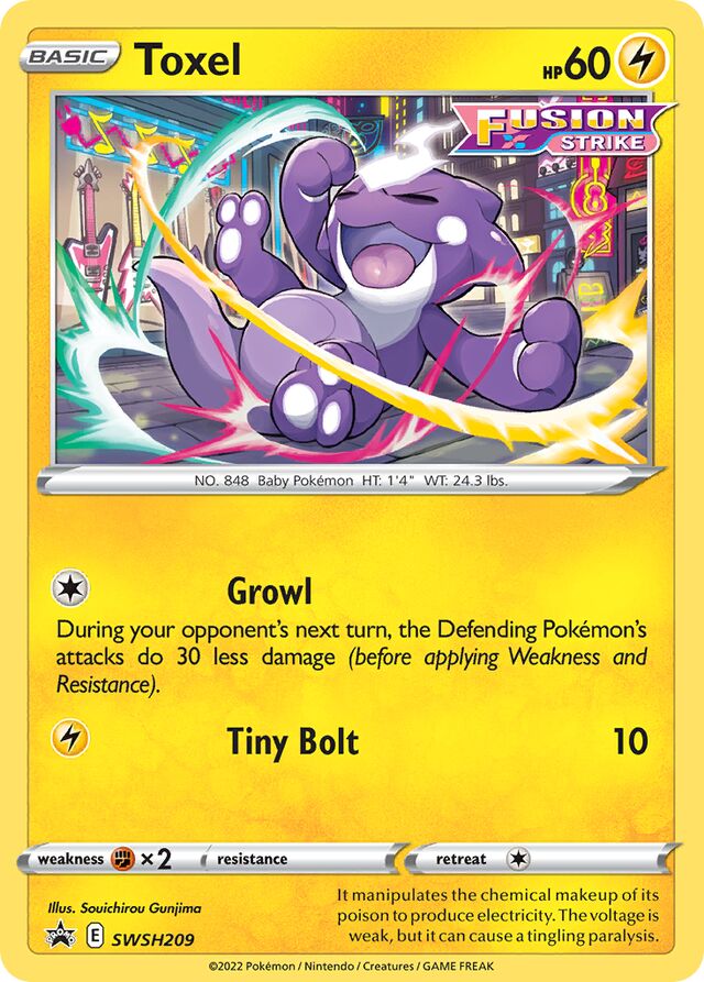 SWSH209 Toxel SSP PROMO