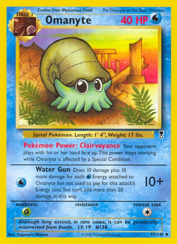 57/110 Omanyte LC Uncommon