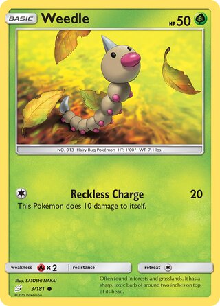 Weedle (Team Up 3/181)