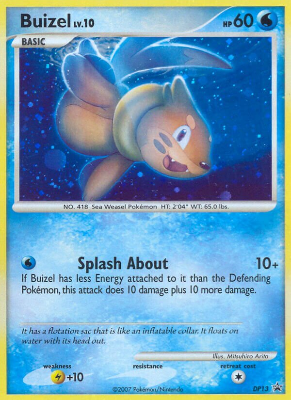 Buizel DP Black Star Promos DP13 PROMO