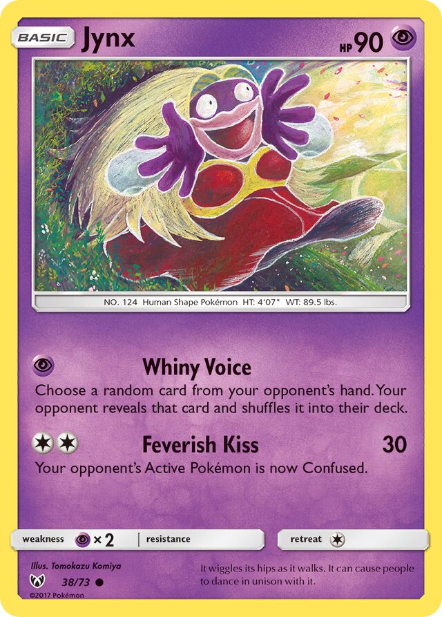 Jynx Shining Legends 38/73 Common