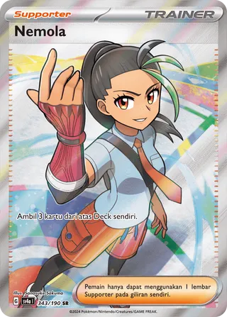 Nemona (Shiny Treasure ex 343/190)