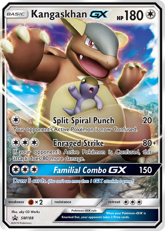SM188 KangaskhanGX SMP PROMO