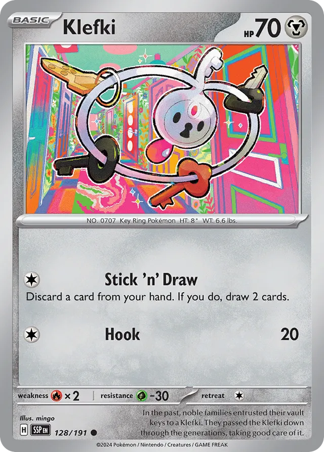 Klefki Surging Sparks 128/191 Common