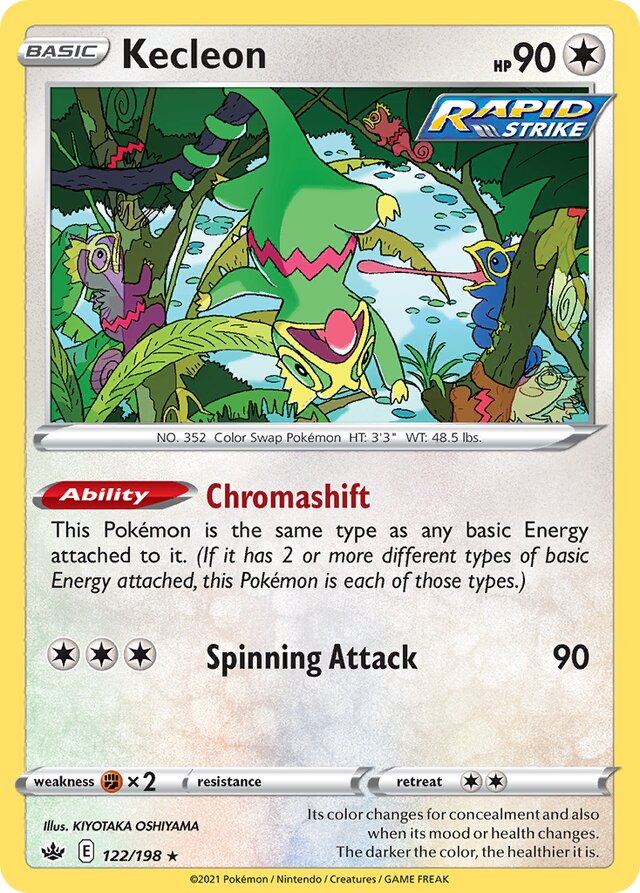 122/198 Kecleon CRE Rare