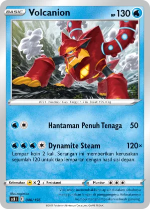 Volcanion (Challenge V Starter Deck 040/156)