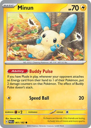 Minun (Paradox Rift 061/182)