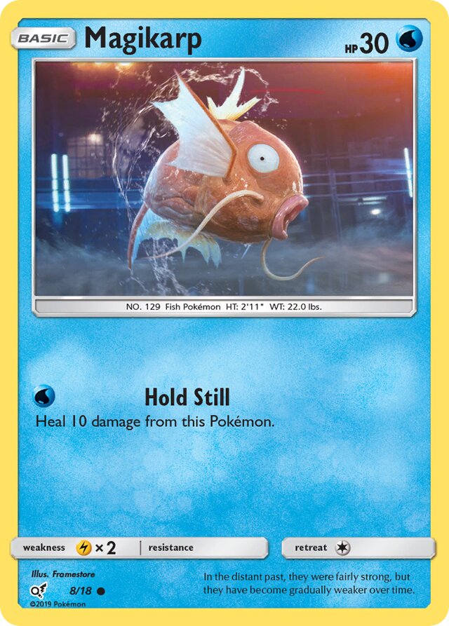 Magikarp Detective Pikachu 8/18 Common Holo
