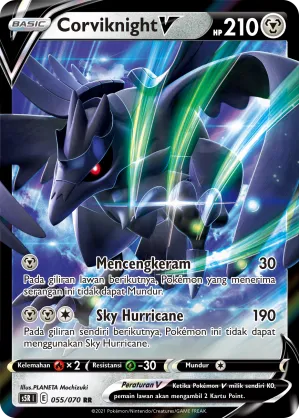 Corviknight V (Rapid Strike Master 055/070)