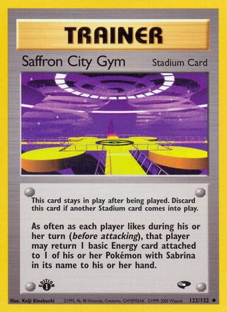 Saffron City Gym (Gym Challenge 122/132)