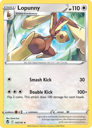 Lopunny (Silver Tempest 145/195)