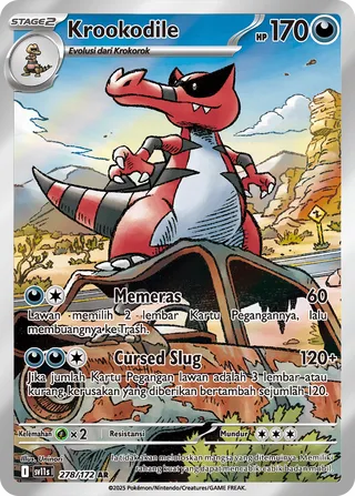 Krookodile (Black & White 278/172)