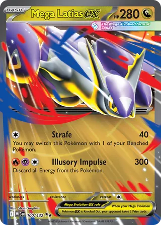 100/132 Mega Latiasex MEG Double Rare