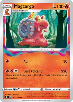 Magcargo (Lost Abyss 016/100)