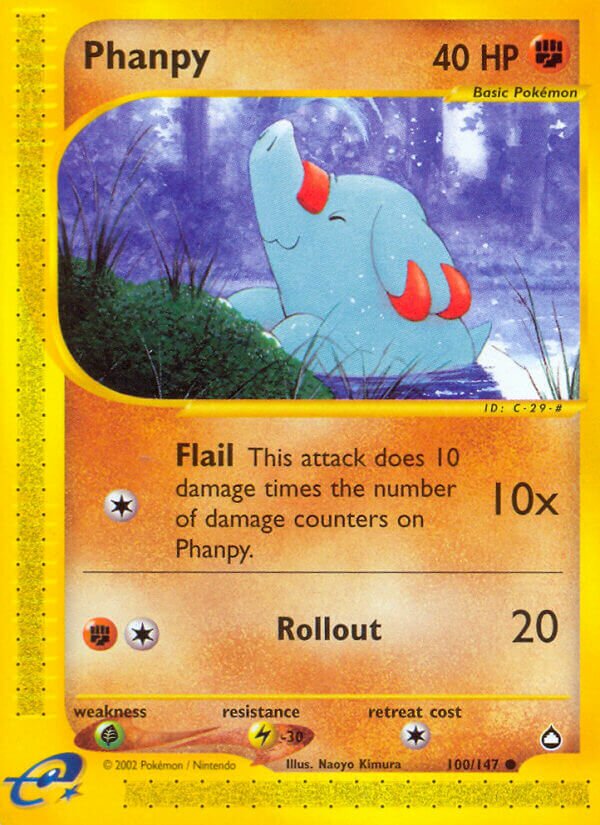 100/147 Phanpy AQ Common