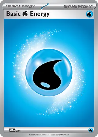 Basic Water Energy (Mega Evolution Energies 003)