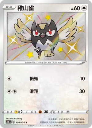 Rookidee (Dynamax Clash (Flame) 158/136)
