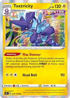 Toxtricity (Fusion Arts 037/100)