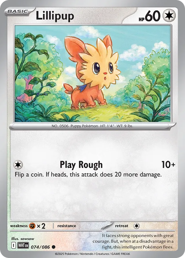 074/086 Lillipup WHT Common