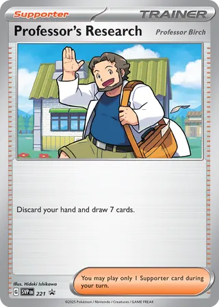 Professor's Research (Scarlet & Violet Promos 221)