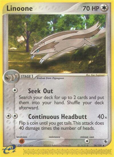 38/109 Linoone RS Uncommon