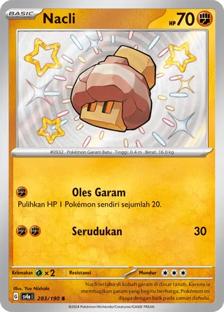 Nacli (Shiny Treasure ex 283/190)